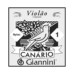 Corda Avulsa Violão Nylon 1 Giannini Canário GENW1