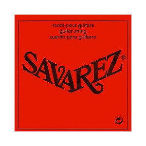 Corda Avulsa Violão Nylon C Tensão Média Savarez 5208R