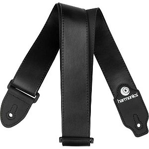 Correia Para Violão Harmonics HAR-06 Preto Liso