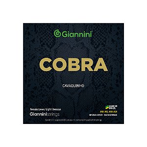Encordoamento Cavaco Leve Bronze 80/20 Giannini Cobra CC82L