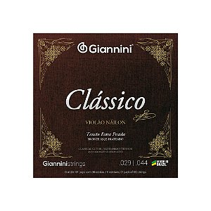 Encordoamento Nylon Extra Pesado Giannini Clássico GENWXPA