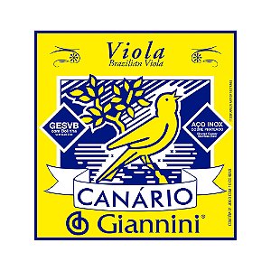 Encordoamento Viola Bolinha Giannini Canário GESVB
