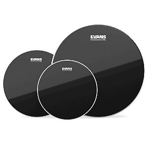 Kit De Peles Fusion Evans Black Chrome ETP-CHR-F
