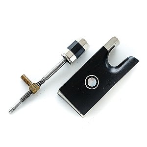 Talão Arco de Violino 4/4 Deut em Ebano com Olho Paris (Mop)