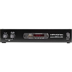 Amplificador Hayonik Compact 1000 80W RMS Com Bluetooth
