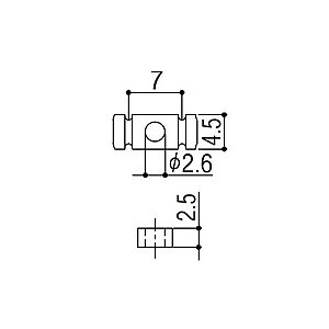 Baixa Cordas Gaivota 3un Cromado Gotoh RG15 C