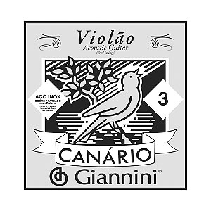 Corda Avulsa Cavaco 3 Bolinha Giannini Canário GESCB3