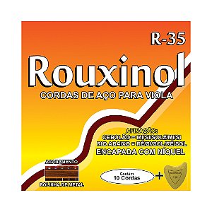 Encordoamento Para Viola Máxima (Bolinha) Rouxinol R35