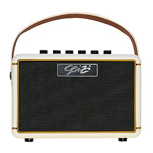 Amplificador para Guitarra Seizi Smart Amp 10W White com Bluetooth Efeitos Bateria Eletrônica Entrada para Microfone e Pilhas Recarregáveis 10361148