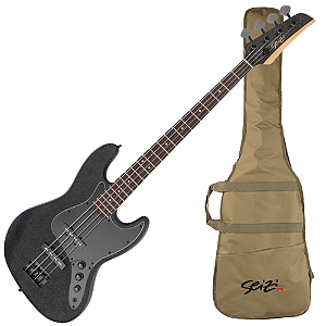 Contrabaixo Seizi Fun Jazu JB 4 All Black Sparkle Satin Limited Edition Captadores SS Chidori Ponte Vintage e Bag 10361153