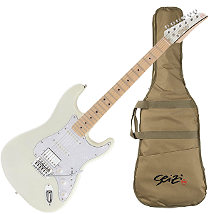 Guitarra Seizi Fun Katana Musashi HSS Maple Snow White Sparkle Captadores Chidori HSS Ponte Tremolo e Bag 10361156