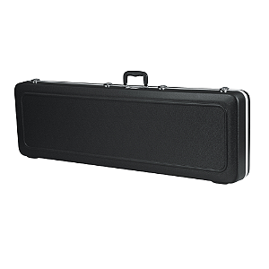 Case para Contrabaixo Elétrico Gator Gc Bass LED com Estrutura Rígida em ABS Luz LED Interna Interior em Espuma EPS Moldada com Veludo Travas e Bordas em Alumínio Alças Reforçadas Proteção Premium com Iluminação