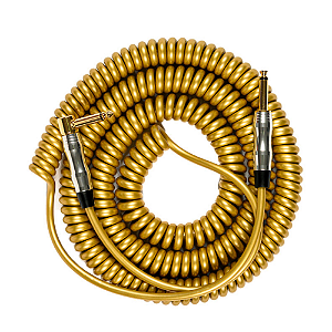 Cabo para Instrumento Seizi Energy Spiral 9m P10A x P10R Champagne Gold 10361255
