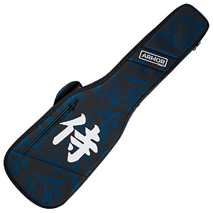 Bag Armor by Seizi Ultra 2 para Contrabaixo Blue Camo com Proteção Reforçada e Interior Acolchoado 10361183