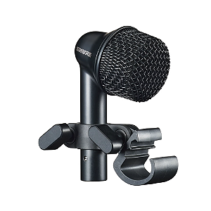 Microfone Shure Nexadyne NXN6 para Tom/Caixa Dinâmico Supercardioide Revonic Dual-Engine com Tecnologia de Transdutor Duplo e Suporte A6D