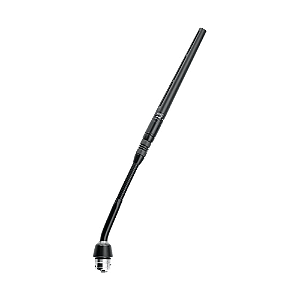 Cápsula Shure R189B Mini-Shotgun Lobar para Microflex Gooseneck e Suspenso Preta com Padrão Direcional Estreito CommShield RF Immunity