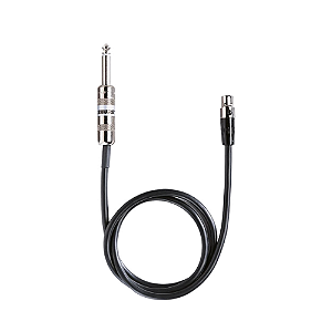 Cabo de Instrumento Shure WA302 0,75m Mini 4 Pinos TA4F para P10 1/4" para Bodypack