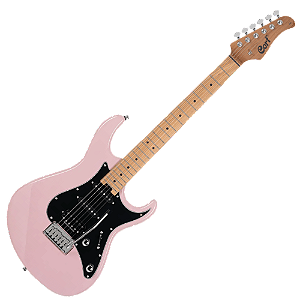 Guitarra Cort G290 Modern DRS Dusty Rose com Captadores HSS Seymour Duncan TB4 e Voiced Tone Ponte Tremolo CFA-III