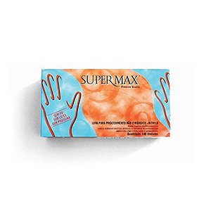 Luva para Procedimento Não Cirúrgico - SuperMax M Azul