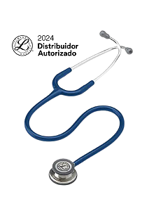 Estetoscópio 3M™ Littmann® Cardiology IV™ 6154 Azul Marinho com Inox Escovado - HB004464499