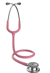 Estetoscópio 3M™ Littmann® Classic III™ 5633 Rosa Pérola com Inox Escovado - HB004407969