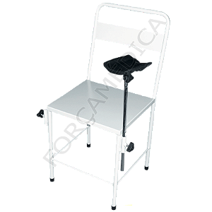 Cadeira para Coleta Esmaltada com 01 Braçadeira FM 0197 Força Médica