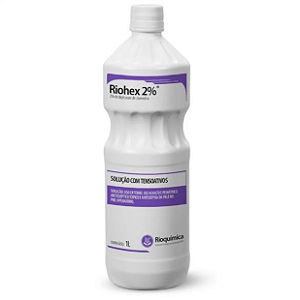 Riohex 2% Solução Degermante Tópica Antisséptica 1L Rioquímica