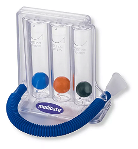 Exercitador e Incentivador Respiratório Medflow MD9000 - Medicate