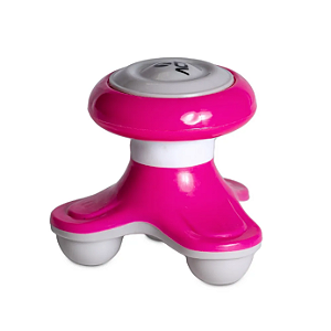 Mini Massageador Corporal A Pilha Rosa T150 - Acte Sports