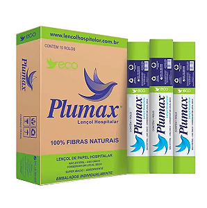 Lençol Eco Descartável 50x50 (Caixa) - Plumax