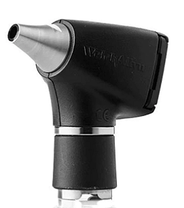 Otoscópio de 3,5 V Lamp. Led 2.000-Iluminador Garganta Welch Allyn Und.