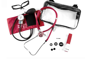 Kit Acadêmico ap. pres. ad ny/ esteto rappa cristal - Bordo P.A.Med