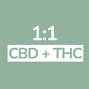 1:1 CBD + THC - 30ml