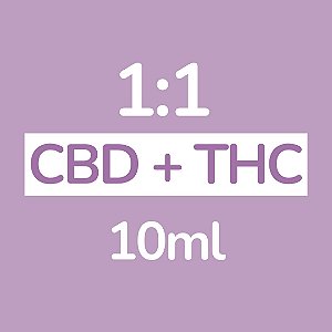 1:1 CBD + THC - 10ml