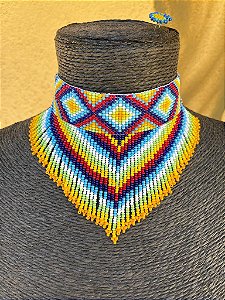CONJUNTO GARGANTILHA EMBERA ZAFIROS G 05