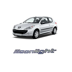Emblema Moonlight Peugeot 206 207 307 Original Direito