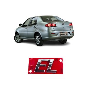 Emblema Sigla El Fiat Siena 46820327 Novo Original