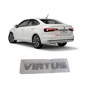 Emblema Traseiro Virtus 2018/ Original 6ec8536872zz