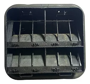 Moldura Difusor Saida De Ar Fiat Fiorino Uno 84 85 Usada