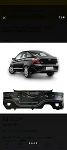 Reforço Painel Traseiro Interno Ford Ka E3bz5440320a