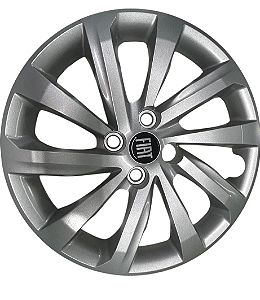 Calotas Aro 15 Fiat Nova Strada Original 100262963 20 À 23 CINZA