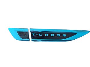 Emblemas Paralama Diant Direito T Cross Cromado Original 2gp064317a