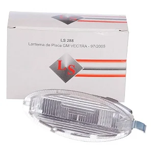 Lanterna de placa traseira - Vectra 1997 a 2000 Marca LS 288