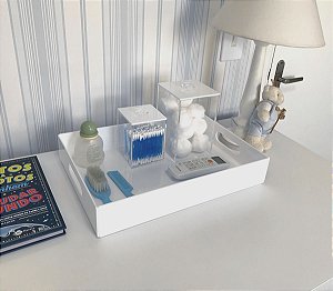 Kit higiene de acrílico - Branco