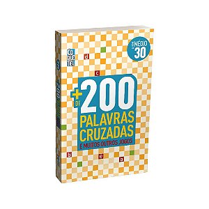 MAIS DE 200 PALAVRAS CRUZADAS - NIVEL MEDIO - LIVRO 30 - COQUETEL