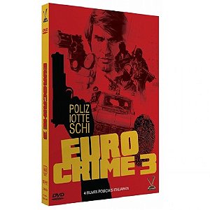 Eurocrime O Policial Italiano Vol. 3 - Edição Limitada Com 4 Cards (Caixa com 2 DVDs)