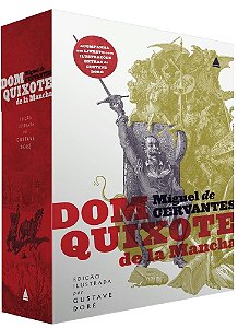 BOX DOM QUIXOTE DE LA MANCHA - 2 VOLS - NOVA FRONTEIRA