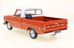 FORD F-100 1970 LARANJA ESCALA 1:24