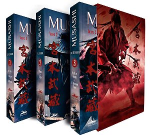 MUSASHI - BOX 3 VOLUMES - ESTACAO LIBERDADE