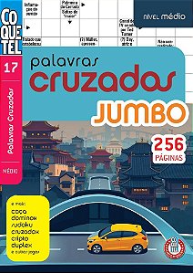PALAVRAS CRUZADAS JUMBO - NIVEL MEDIO - LIVRO 17 - COQUETEL